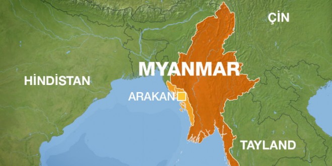 Arakan nerede hangi ülkenin eyaleti Myanmar hangi ülkelerle komşudur